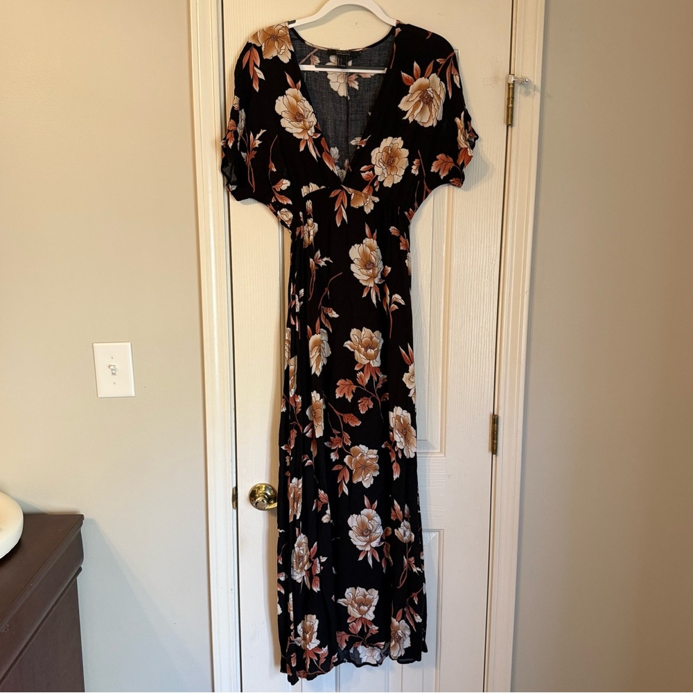 Floral maxi dress